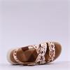 Una Healy Replay Chunky Sole Sandal - Beige Leopard Combi